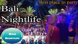 BALI NIGHTLIFE  KUTA SEMINYAK or CANGGU Which one is the best [upl. by Yeldahc]