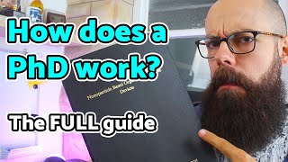 How does a PhD work The FULL guide [upl. by Elvis]