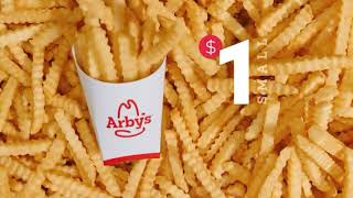 Arbys Commercial 2021  USA  1 Crinkle Fries [upl. by Dranyam]