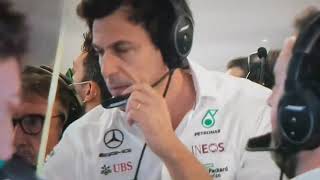 Toto Wolff Last Minutes In the Mercedes Garage for the Final Lap Shootout in F1 Abu Dhabi GP 2021 [upl. by Wohlert943]