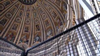 La cúpula de la Basílica de San Pedro Vaticano [upl. by Jenica]