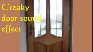 The Best Horror Sound Effect  Creaking Door  Squeaking Door  quietschende Tür sound Effekt [upl. by Nairrot]