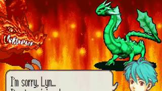 Ninian and Nils Ice Dragon  Custom Animation  Fire Emblem 7 [upl. by Asiil]