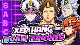 BLACK CLOVER  TÔI XẾP HẠNG CÁC ĐOÀN TRƯỞNG MA PHÁP KỸ SĨ [upl. by Dressel]