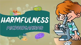 Harmfulness of Microorganisms class4 health science [upl. by Ponton955]