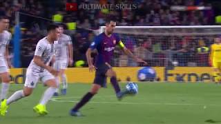 Sergio Busquets Amazing Sombrero Skill HD 1080i [upl. by Pfosi]