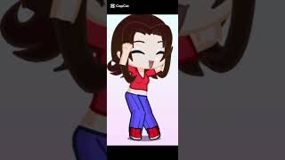 Caramelldansen dance animationgacha caramelldansen dance shorts [upl. by Roberta]