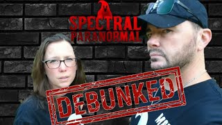 Spectral Paranormal this is NOT PARANORMAL this is FAKE [upl. by Adnaluy]