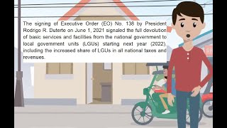 DEVOLUTION TRANSITION PLAN Part 1  DEVOLUTION TRANSITION PLAN [upl. by Aleacem739]