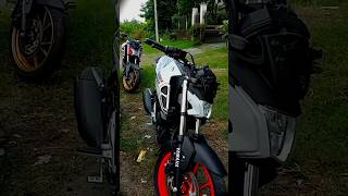 New Colour FZS V4 Deluxe Edition Ice FluoVermillion White Colour 2024 New Model Review Hindi FZS [upl. by Maletta]