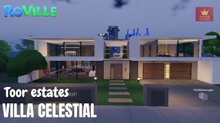 Roville House Codes Exploring Villa Celestial on Virtual Tour🏡  Toor estates  Roblox [upl. by Ventre]