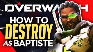 7 Important Tips to Master Baptiste Overwatch Guide [upl. by Atinuaj991]