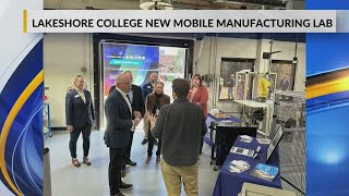 Lakeshore College showcases advanced mobile manufacturing lab [upl. by Darlene]