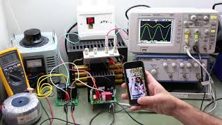 Amplificador Gainclone LM3886  Testes de potência  Nabuco Eletrônica [upl. by Osnofledi]