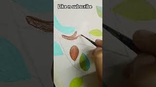 Easy paintings bird paintings trendingviralshorts [upl. by Haines974]