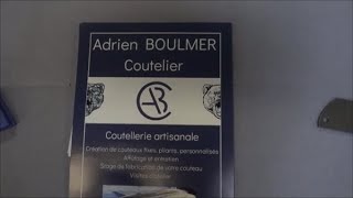 Adrien Boulmer  Salon International du Couteau d’Art et de Collection [upl. by Aniaj]