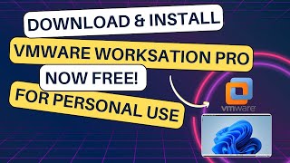 VMware Workstation pro now FREE for personal use   Steps to download the VMware Workstation [upl. by Gelhar628]