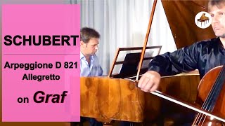 Schubert on McNulty Fortepiano Graf I Arpeggione mov 3 Allegretto by V Ilissavsky amp K Timofeev [upl. by Barthold]