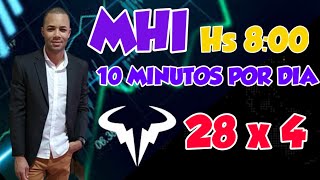 ESTRATÉGIA MHI COM O PADRÃO SAMARA 10 MINUTOS POR DIA ÀS 8H00 E 14H00 IQ OPTION [upl. by Mikahs]