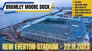 New Everton Stadium  Bramley Moore Dock [upl. by Yelnahs207]