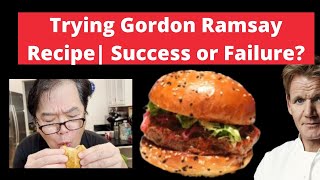 Gordon Ramsay Turkey Burger recipe Success or Failure [upl. by Belia471]