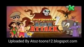 Little Singham 🦁  Asur Attack  Full Movie 😍  AQEEL YUDH [upl. by Aisha324]