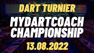 MyDartCoach Championship 2022  Dart Turnier für DICH  Sei dabei [upl. by Niroc492]