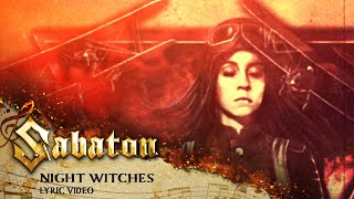 SABATON  Night Witches Official Lyric Video [upl. by Infield]