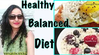 Maintenance Diet Plan  Indian DietMeal Plan For Weight Loss Versatile Vicky [upl. by Ainig]