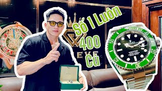 “ Ếch Xanh “ 400Tr Rolex Submariner 126610LV Kermit 41mm rolex geneveluxury watch luxurywatches [upl. by Anawd]