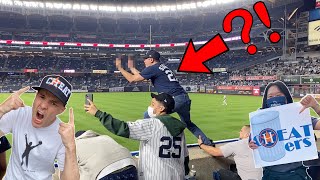 How to get ejected from Yankee stadium  FANS GO CRAZY on the Astros [upl. by Akili]