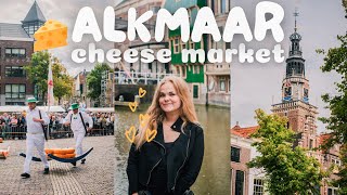 Visiting Alkmaar and its cheese market 🧀 Netherlands travel vlog amp guide [upl. by Aday985]