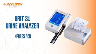 Urit 31 Xpress ACR Urine Analyzer  POC Instrument  Albumin amp Creatinine Ratio  Accurex Biomedical [upl. by Tneciv]