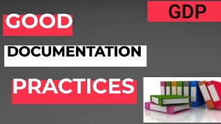 Mastering Good Documentation Practices in Pharma A Complete Guide [upl. by Darill279]