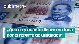 ¿Qué es y cuánto dinero me toca por el reparto de UTILIDADES [upl. by Browne]