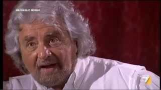 Beppe Grillo lIntervista integrale di Enrico Mentana [upl. by Gristede990]