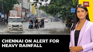 Chennai Braces for Heavy Rainfall Orange Alert Issued  India Today [upl. by Uthrop]