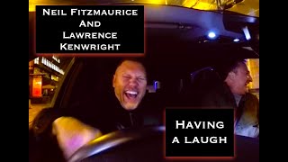 Having a laugh driving around Liverpool with Lawrence Kenwright and Neil Fitzmaurice [upl. by Llehsar]