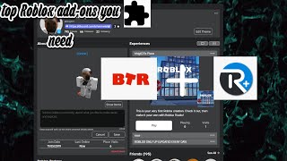 the top best roblox addons you need roprobtrroblox [upl. by Tahpos]