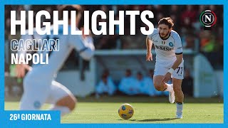 HIGHLIGHTS  Cagliari  Napoli 11  Serie A 26ª giornata [upl. by Asilat]