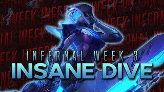 THE SANEST DIVE IN HISTORY  Infernal Week 3 Community Clips [upl. by Eikkin]