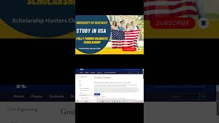 Fully Funded Graduate Scholarship  University of Kentucky  Apply Now  Study in USA [upl. by Llekram947]