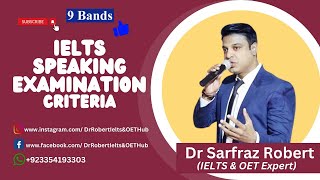 IELTS speaking examination criteria by Dr Sarfraz Robert [upl. by Garwood]