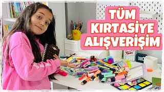 TÜM KIRTASİYE ÜRÜNLERİM  MASA TURU [upl. by Zoe379]