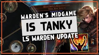 325  LS WARDENS MIDGAME IS HERE AND ITS TANKY  Path of Exile Lightning Strike Warden Update [upl. by Eidoc770]