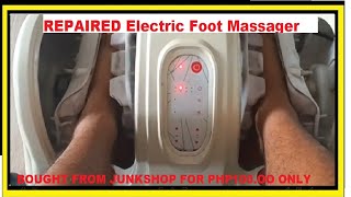 REPAIRED ELECTRIC FOOT MASSAGER\NABILI SA JUNK SHOP FOR 10000 ONLY [upl. by Bettine]