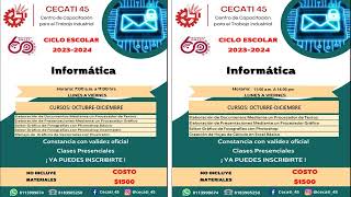 CURSO CECATI 45 CE 2324 [upl. by Franny]