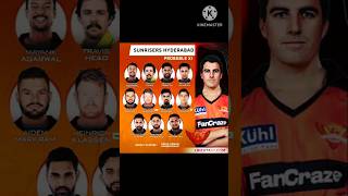 srh new squad 2025 IPL shortsindia shortsviral shorts cricket shots tabhai [upl. by Eidna]