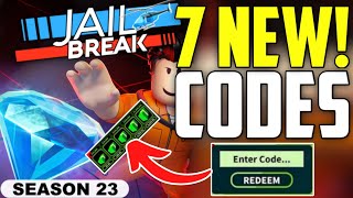 ⚠️ NOVEMBER⚡REDEEM⚠️JAILBREAK ROBLOX CODES 2024 JAILBREAK ROBLOX CODES 2024  JAILBREAK CODES 2024 [upl. by Atiuqihs]