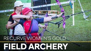 Lisa Unruh v Naomi Folkard – recurve women gold  Cortina 2018 World Field [upl. by Odeen590]